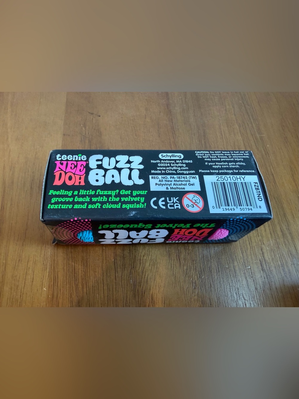 Needoh Teenie Fuzz Ball 3-Pack FuzzBall Nee Doh - Picture 2 of 2